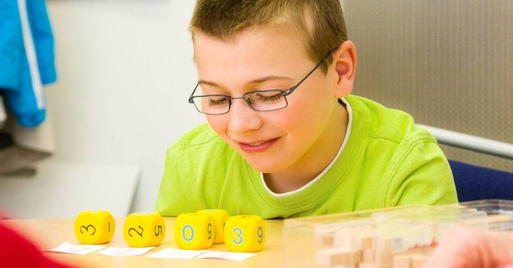 Kind im Duden Institut