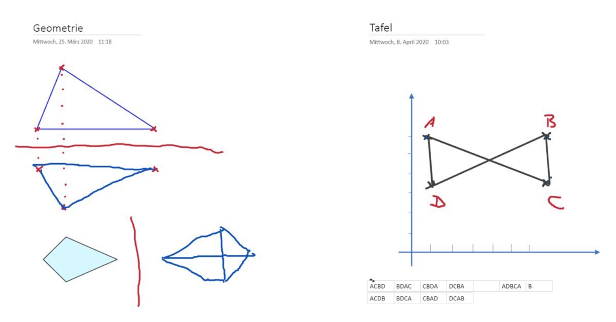 Je nach den Anforderungen der therapeutischen Situation können Kinder freihand oder mit Unterstützung virtueller Lineale zeichnen.