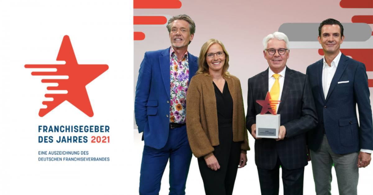 Franchisegeber des Jahres 2021