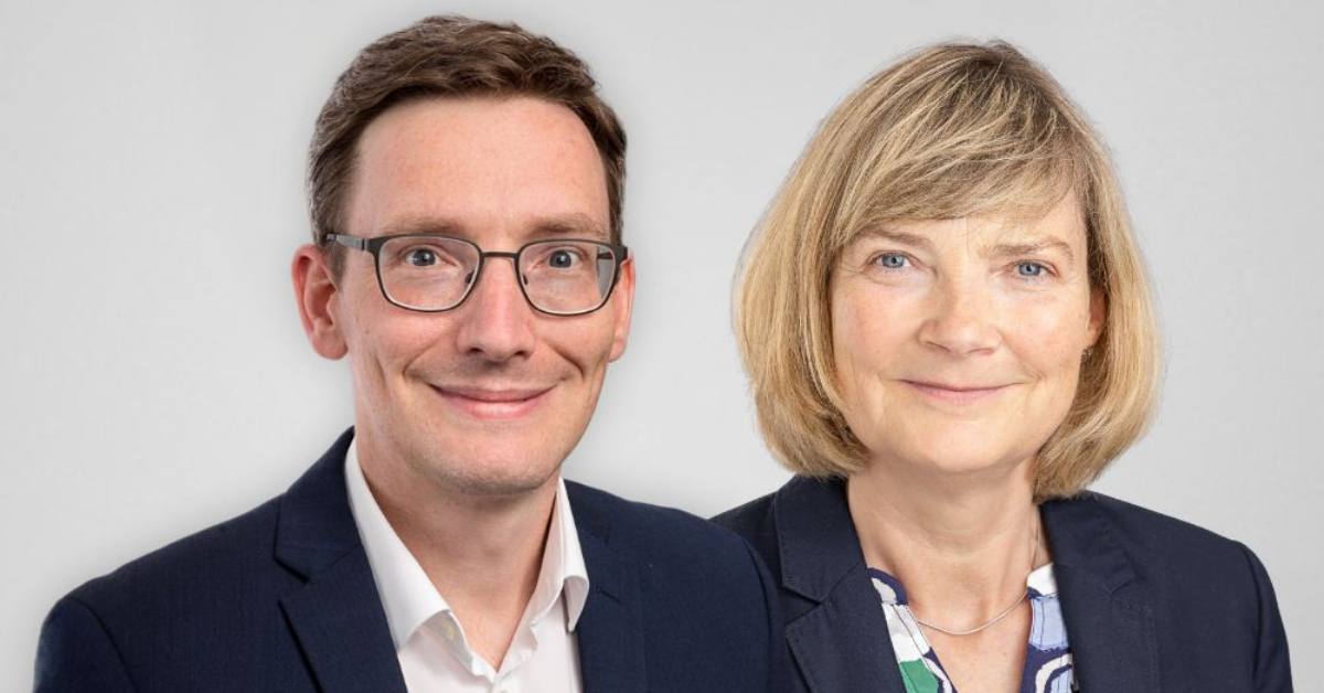 Dr. Lorenz Huck und Jana Köppen